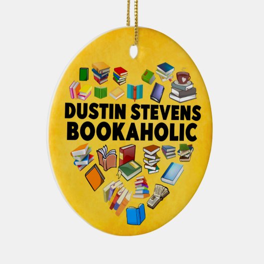 Décoration En Céramique Je suis un Dustin Stevens Bookaholic (Droite)