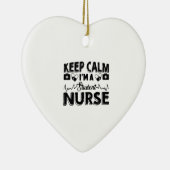 Décoration En Céramique Je suis une infirmière étudiante (Droite)