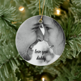 Décoration En Céramique Je t'aime papa, photo de la fête des pères