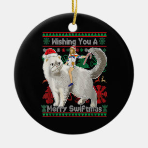 Décoration En Céramique Je Vous Souhaite Un Joyeux Noël Swiftmas