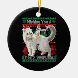Décoration En Céramique Je Vous Souhaite Un Joyeux Noël Swiftmas