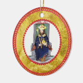 Décoration En Céramique Jesse Tree King et Scepter (Gauche)