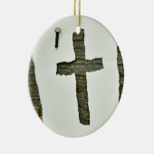 Décoration En Céramique Jésus blanc croisé (Droite)