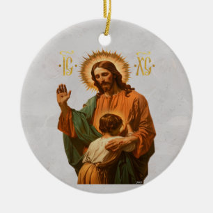 Décoration En Céramique Jésus fait le choix