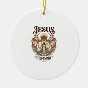 Décoration En Céramique Jésus Héraldique Armoiries Jésus Héraldique Armoir