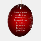 DÉCORATION EN CÉRAMIQUE JÉSUS M'AIME (Droite)