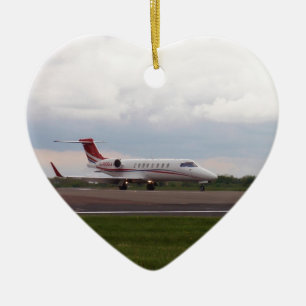 Décoration En Céramique Jet 45XR de Lear de bombardier