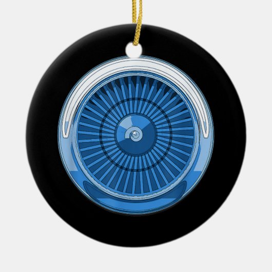 Décoration En Céramique Jet Engine (Devant)