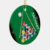 Décoration En Céramique Jeu de billard (Droite)