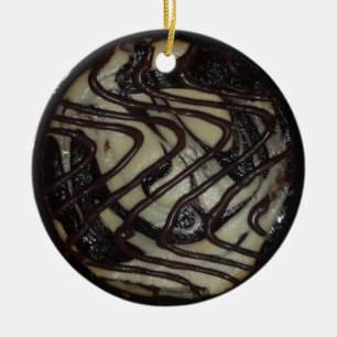 Décoration En Céramique Jeu de Noël amusant Pun de nourriture