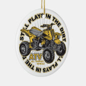 Décoration En Céramique Jeux dans la saleté ATV (Droite)