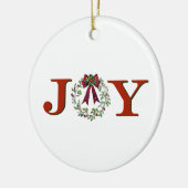 Décoration En Céramique Joie Avec La Couronne (Gauche)