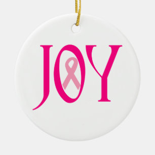 Décoration En Céramique Joie de cancer du sein