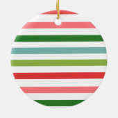 Décoration En Céramique Joli arc-en-ciel Noël (Dos)