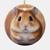 Décoration En Céramique Joli hamster (Dos)