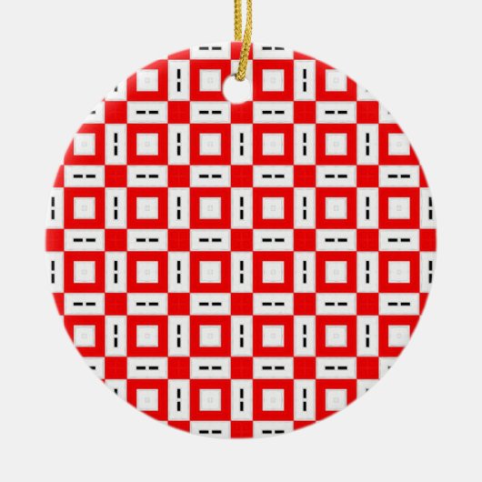 Décoration En Céramique Joli Motif 06 (Devant)