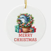Joli Noël dauphin
