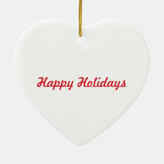 Décoration En Céramique Joli renne de Noël (Dos)