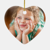 Décoration En Céramique Jolie fille photo (Dos)