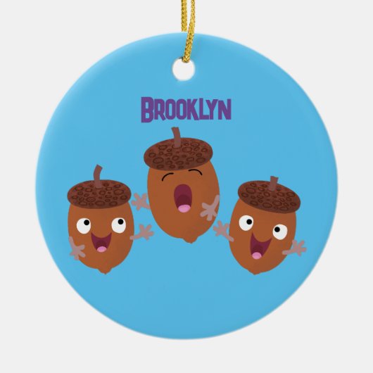 Décoration En Céramique Jolies chansons chantent des chansons pour les enf (Devant)