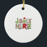 Décoration En Céramique Jolly Nurse, Halloween Classic T-Shirt<br><div class="desc">Jolly Nurse,  Halloween Classic T-Shirt</div>