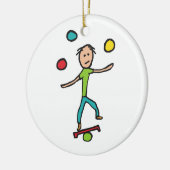 Décoration En Céramique Jonglerie (Gauche)