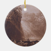 Décoration En Céramique Joseph Mallord William Turner | l'automne du Cl (Dos)