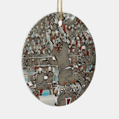 Décoration En Céramique Joueurs d'équipe - Rugby (Droite)