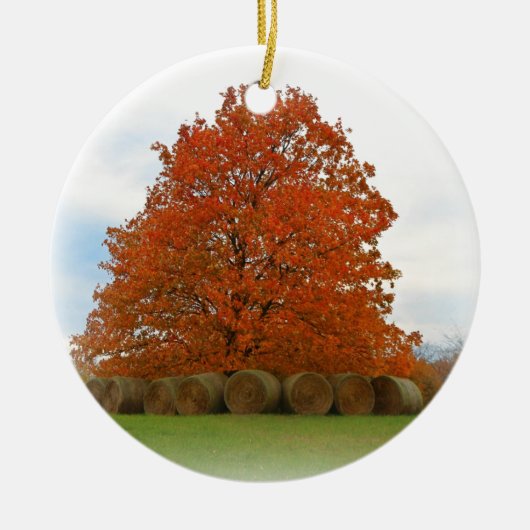 Décoration En Céramique Jour d'automne (Devant)