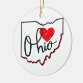 Décoration En Céramique Jour de l'Ohio (Gauche)