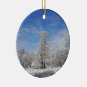 Décoration En Céramique Jour de neige (Droite)