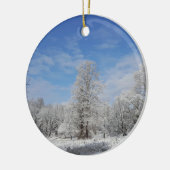 Décoration En Céramique Jour de neige (Gauche)