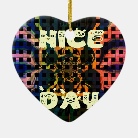 Décoration En Céramique Jour de Nice (Devant)