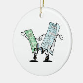 Décoration En Céramique jour fiscal heureux (Gauche)