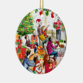 Décoration En Céramique Jour Noël (Droite)