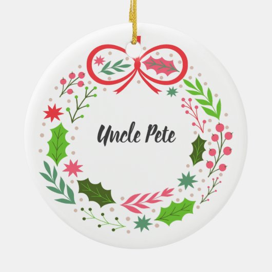 Décoration En Céramique Joy & Bénédictions (Dos)