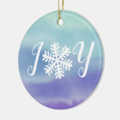 Décoration En Céramique Joy Snowflake (Gauche)