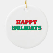 Décoration En Céramique Joyeuses Fêtes Joyeux Noël Période de Vacances (Dos)