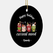 Décoration En Céramique Joyeuses vacances - cacao chaud (Droite)