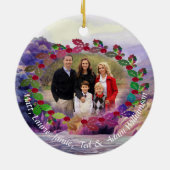 Décoration En Céramique Joyeuses vacances côtières 1620 (Dos)