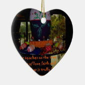 Décoration En Céramique Joyeux Amour de Pâques Foi et souhaits d'espoir (Droite)