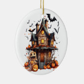 Décoration En Céramique Joyeux Halloween Ghoul (Droite)