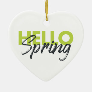Décoration En Céramique Joyeux, moderne, amusant, design dynamique Hello S