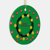Décoration En Céramique Joyeux Noël (Droite)