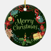 Décoration En Céramique Joyeux Noël (Dos)