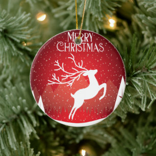 Décoration En Céramique Joyeux Noël