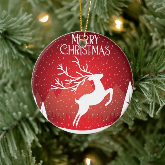 Décoration En Céramique Joyeux Noël (Arbre)