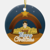 Décoration En Céramique Joyeux Noël (Devant)