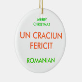 DÉCORATION EN CÉRAMIQUE JOYEUX NOËL, (Droite)