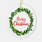 Décoration En Céramique Joyeux Noël (Gauche)